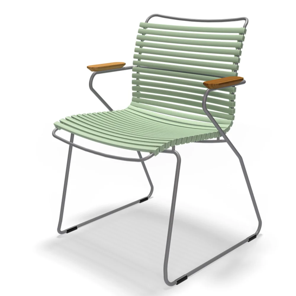 Houe, Click Sessel hellgrün Aluminium