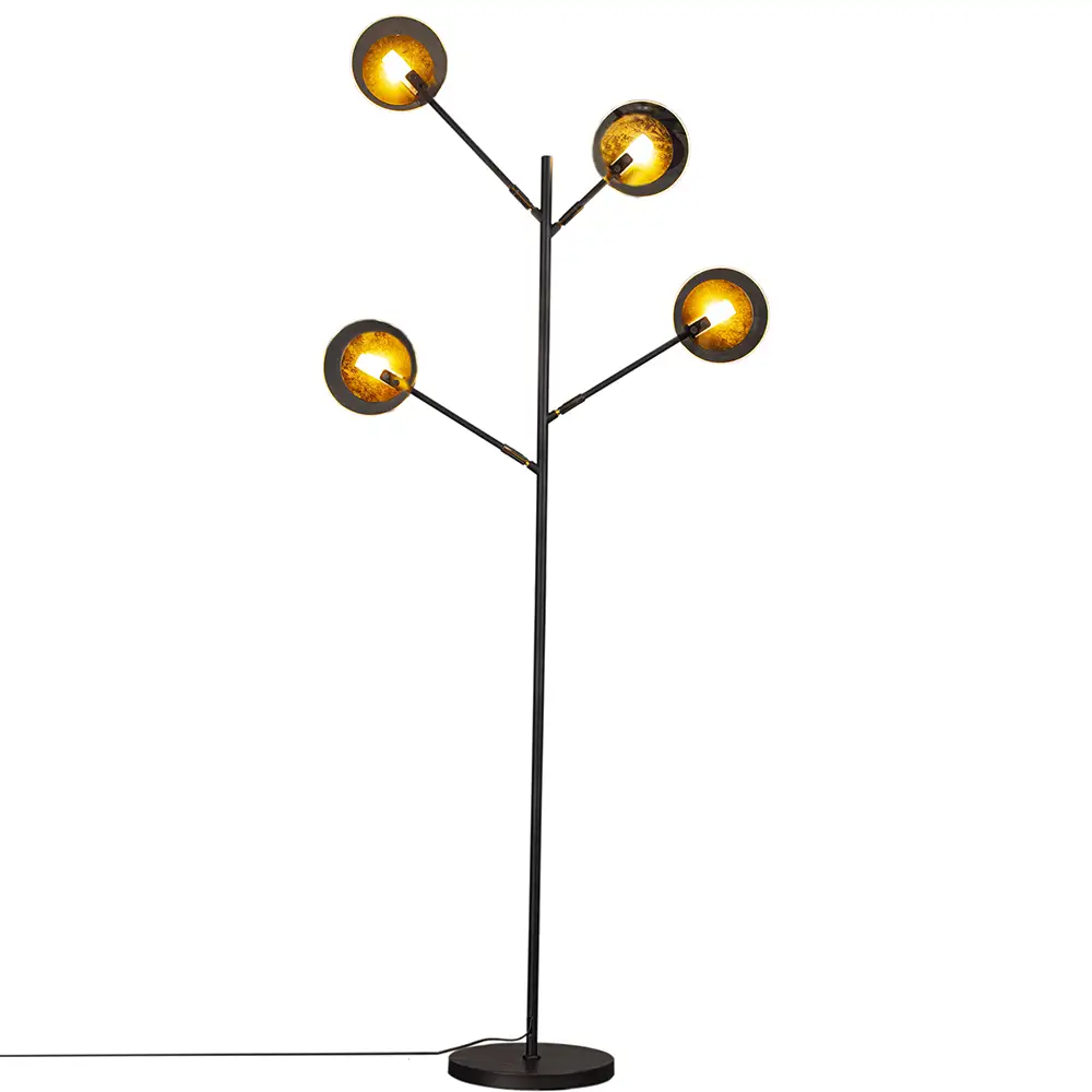 By Rydéns - Turno Stehleuchte Black/Gold
