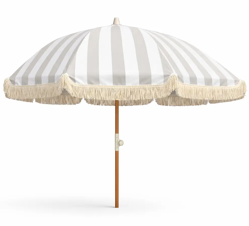 Hillerstorp, Sonnenschirm 200 cm Sand/Weiß