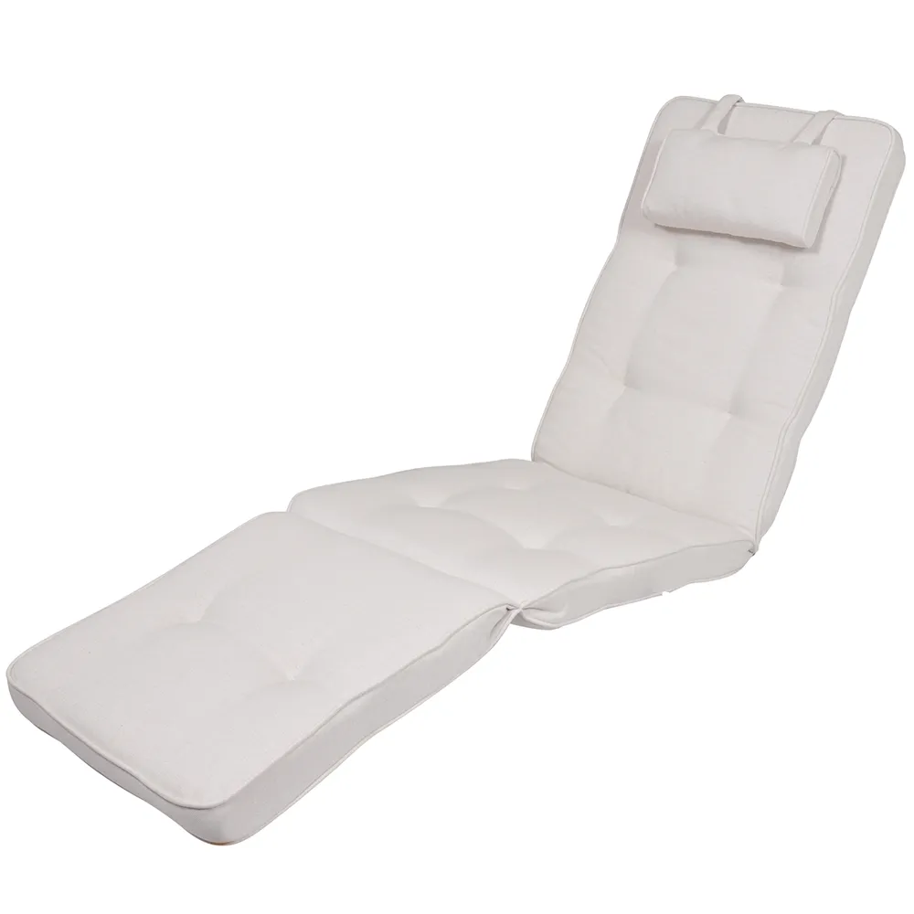 Fritab, River Deck Stuhl Kissen Blanco