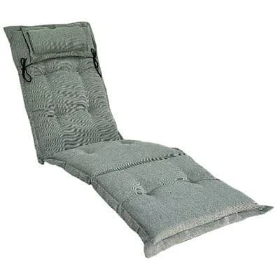 Fritab, Canyon Ruhesessel kissen strukturiert dralon Titanium grau
