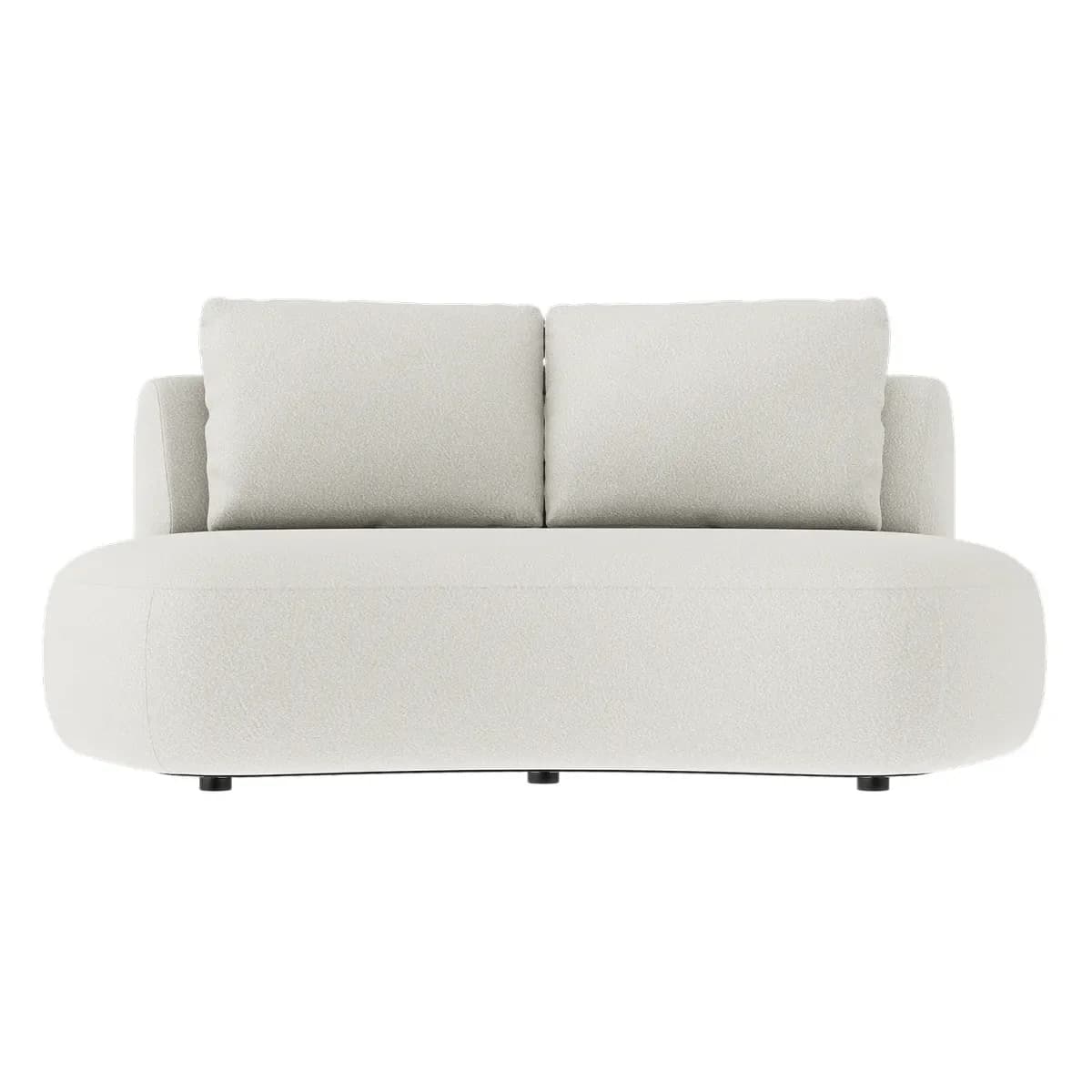 Artwood, Dixon 2-Sitzer-Sofa Bouclé cream