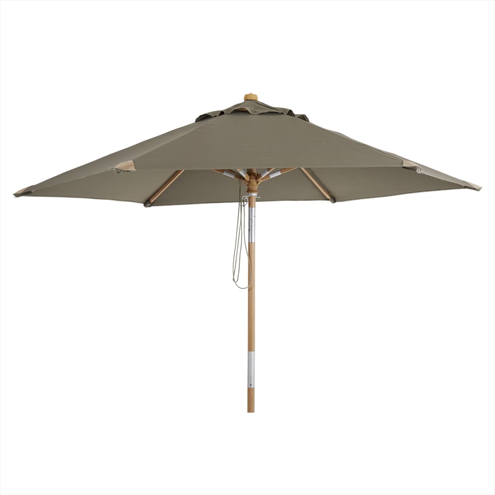 Brafab, Trieste Holzsonnenschirm 2,5 m/taupe