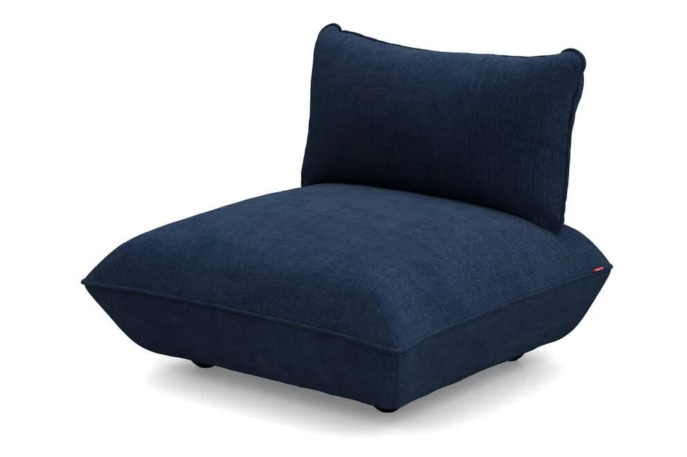 Fatboy, sumo sofamodul cord recycled deep blue