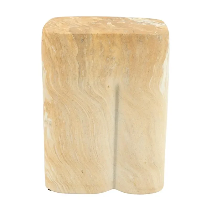 By-Boo, Miga matte 33x33x42,5 cm Steingut Braun