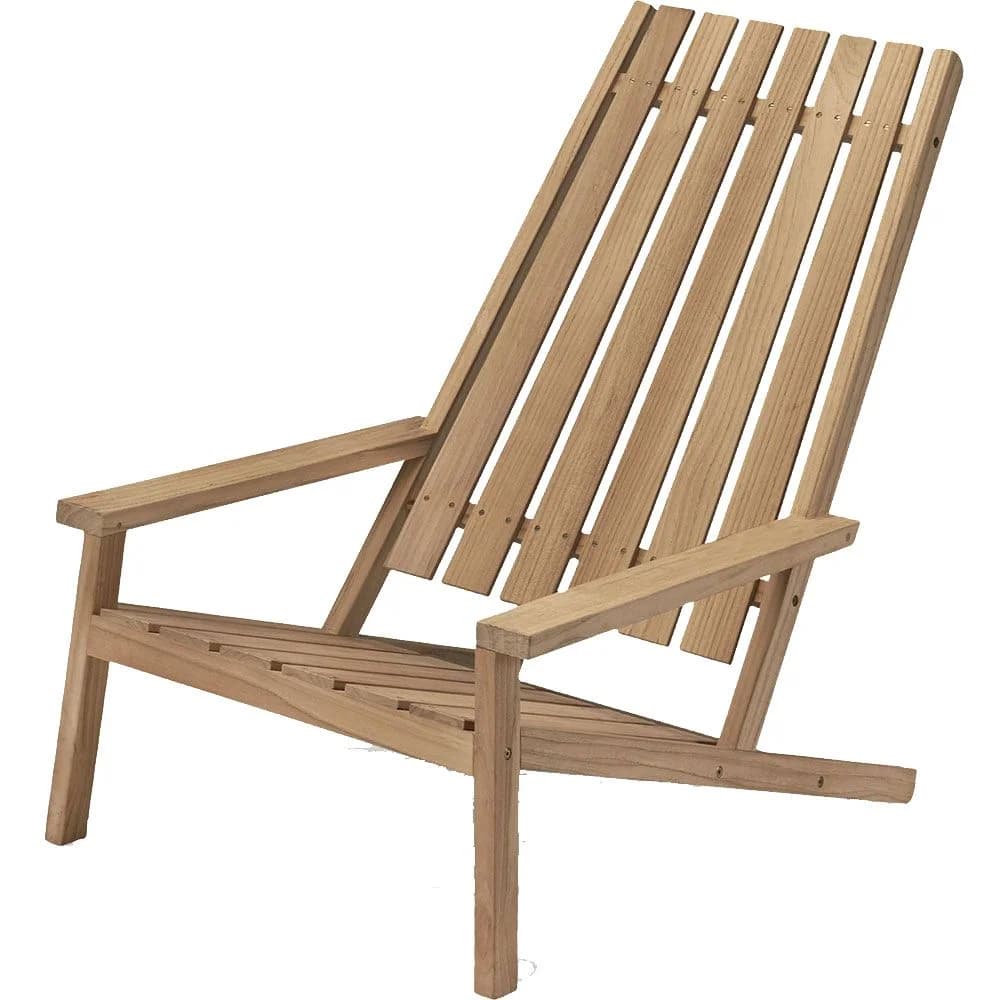 Skagerak, Between Lines Liegestuhl Teak