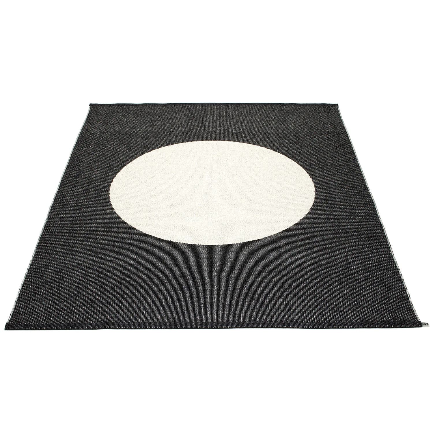 Pappelina, Vera Teppich 180x230 cm one black / vanilla