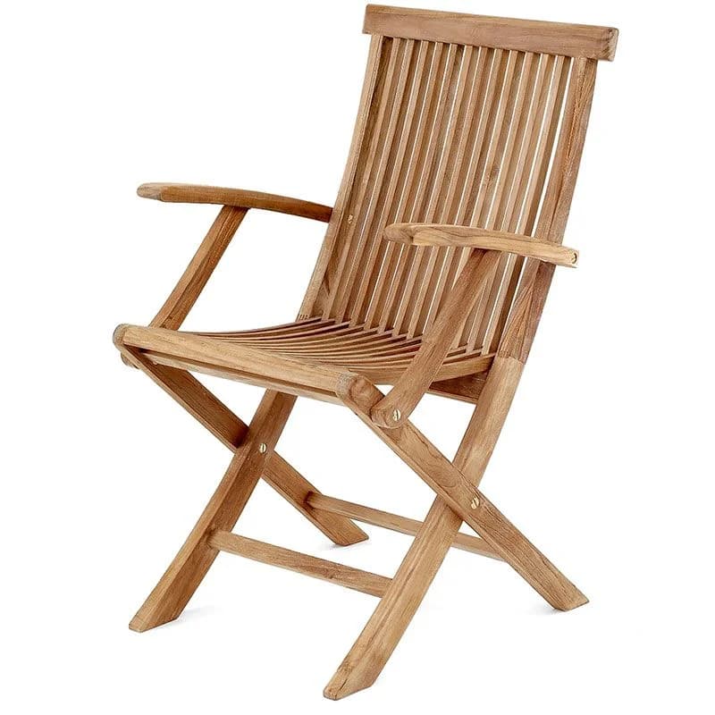 Brafab, Turin Sessel Natur Teakholz