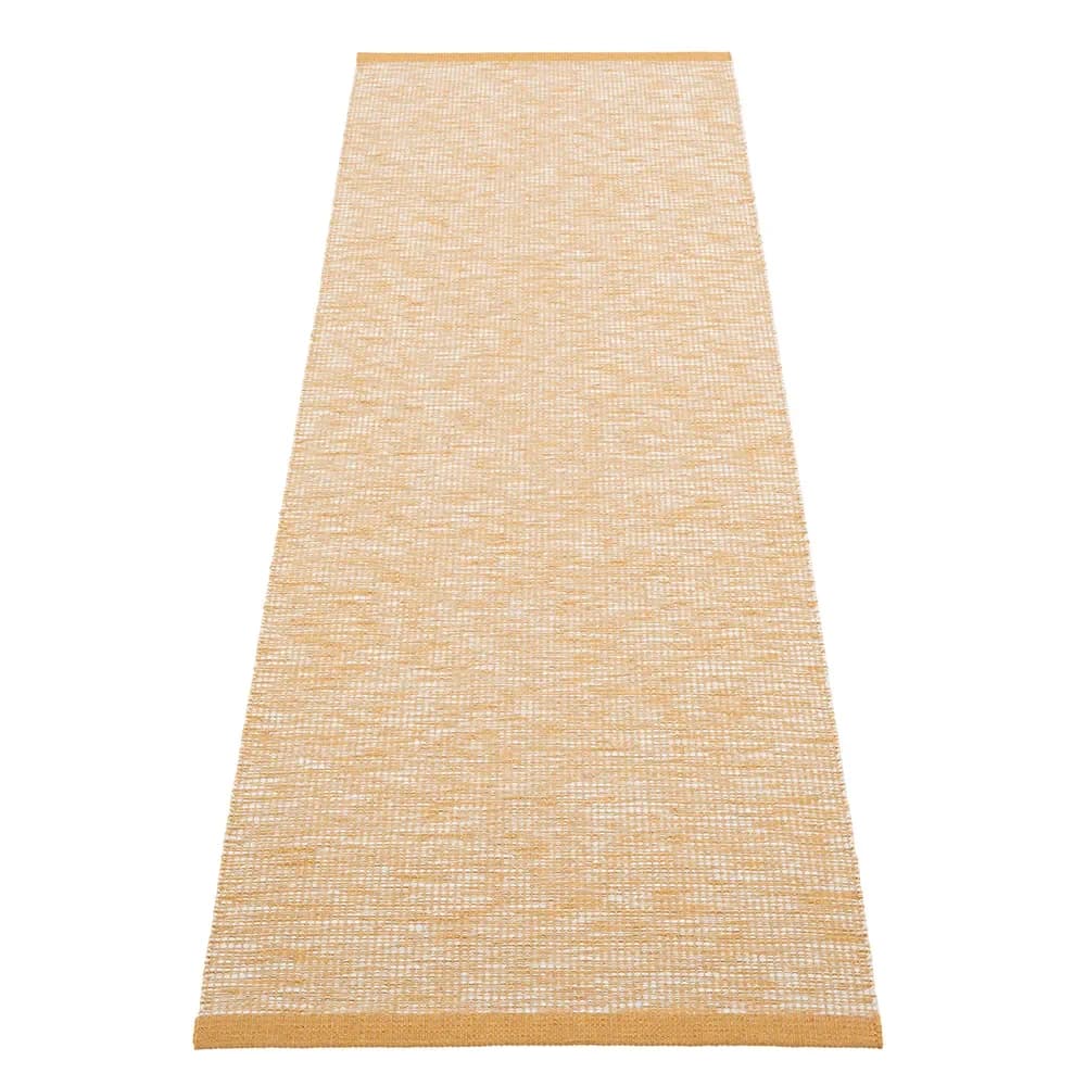 Pappelina, Sam teppich 70 x 225 cm Ochre/Fossil Grey