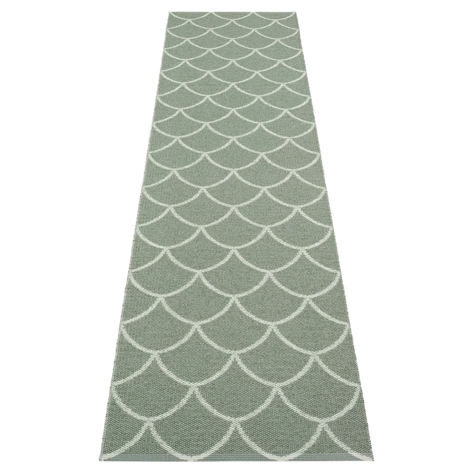Pappelina, Kotte Teppich 70x300 cm army / sage
