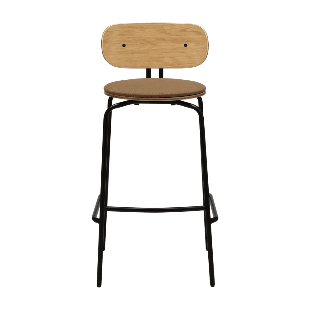 Umage, Curious Barhocker Eiche/Schwarz Sugar Brown