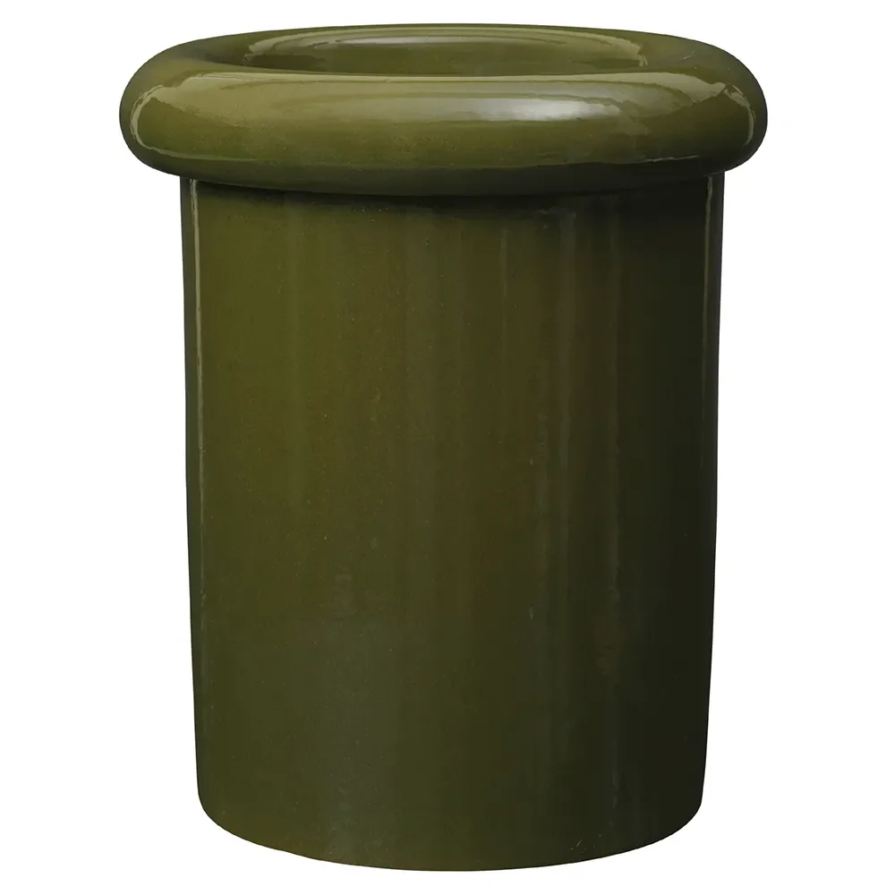 Ferm Living Rollo Blumentopf Ø31x36 cm Moss Green
