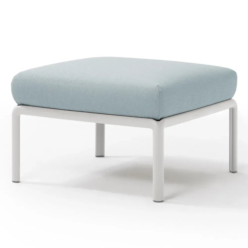 Nardi, Komodo Hocker Weiß - Ghiaccio Sunbrella