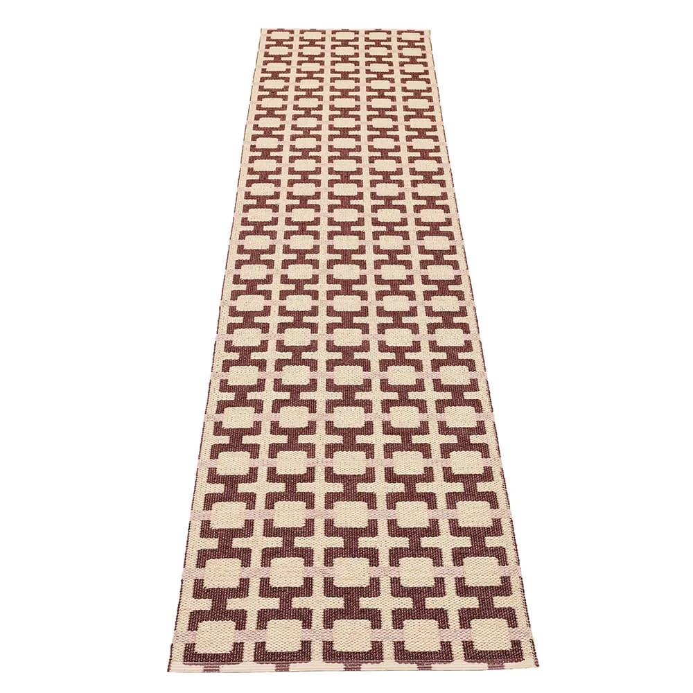 Pappelina, Tom teppich Burgundy/Cream/Pale Rose 70 x 300 cm