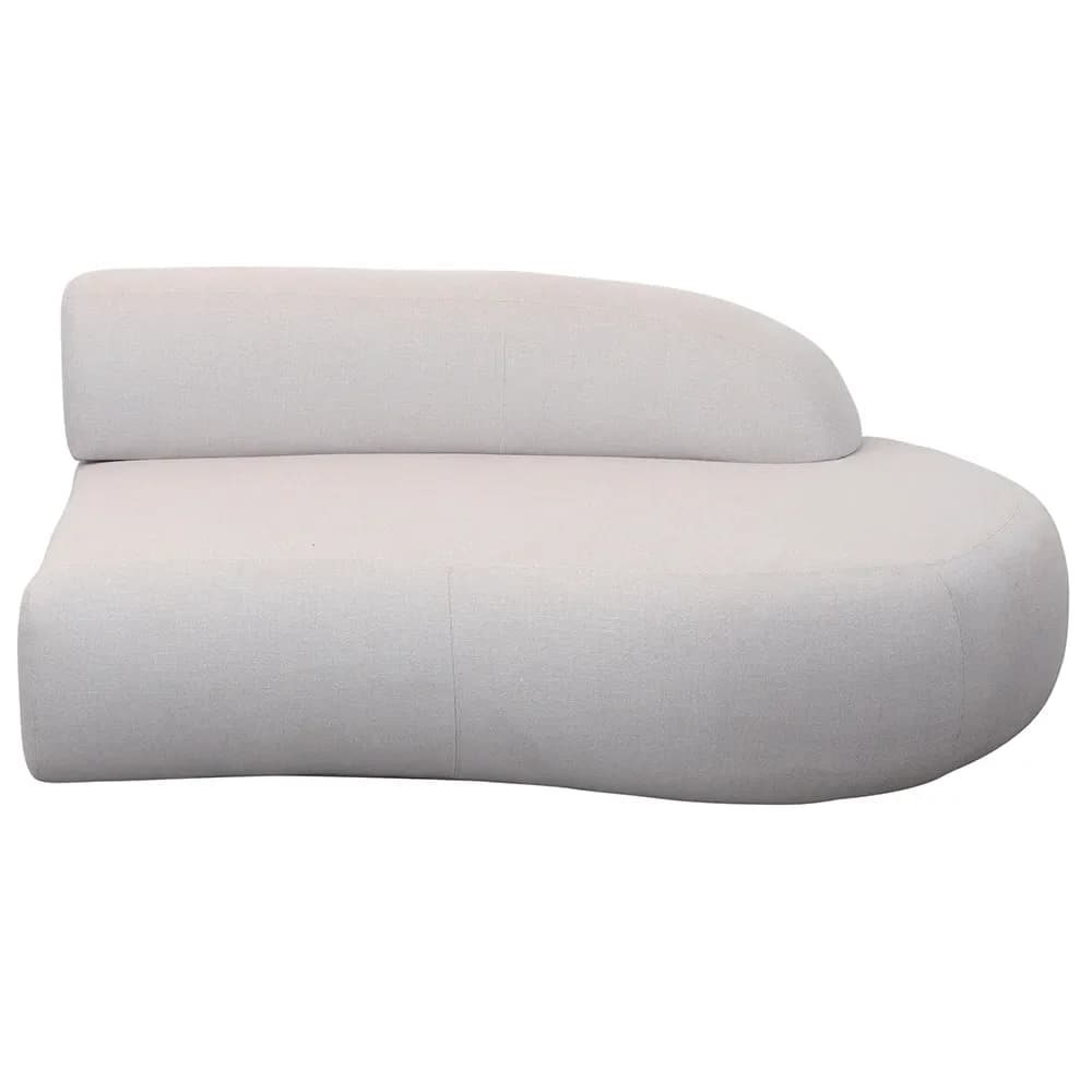 Cane-line, Mellow Sofa Modul links mit kurzem Rücken Sand