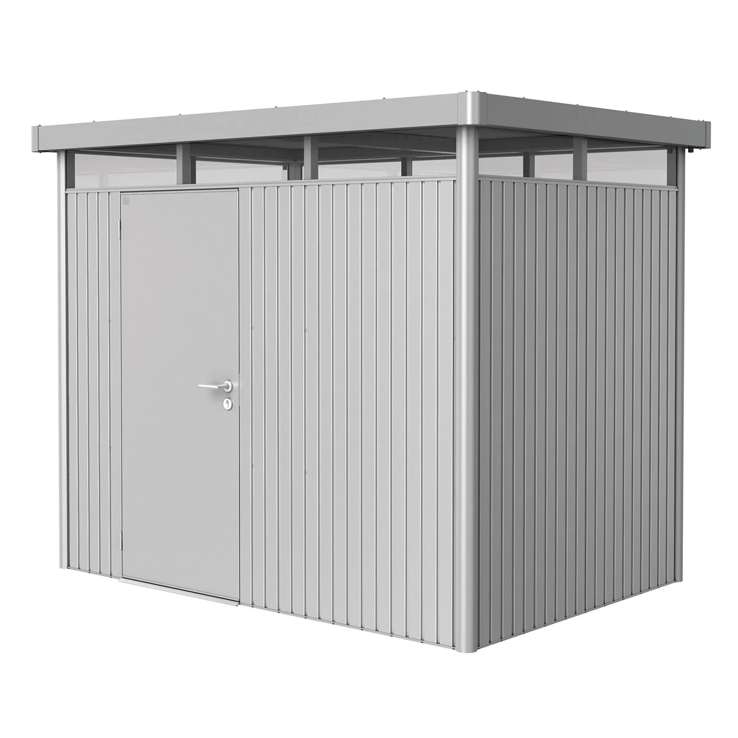 Biohort, Highline Gerätehaus Größe h2 metallic silber Biohort