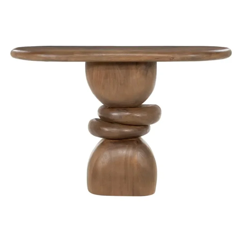 By-Boo, Console table Sui 120x40x80 cm Mangoholz Braun