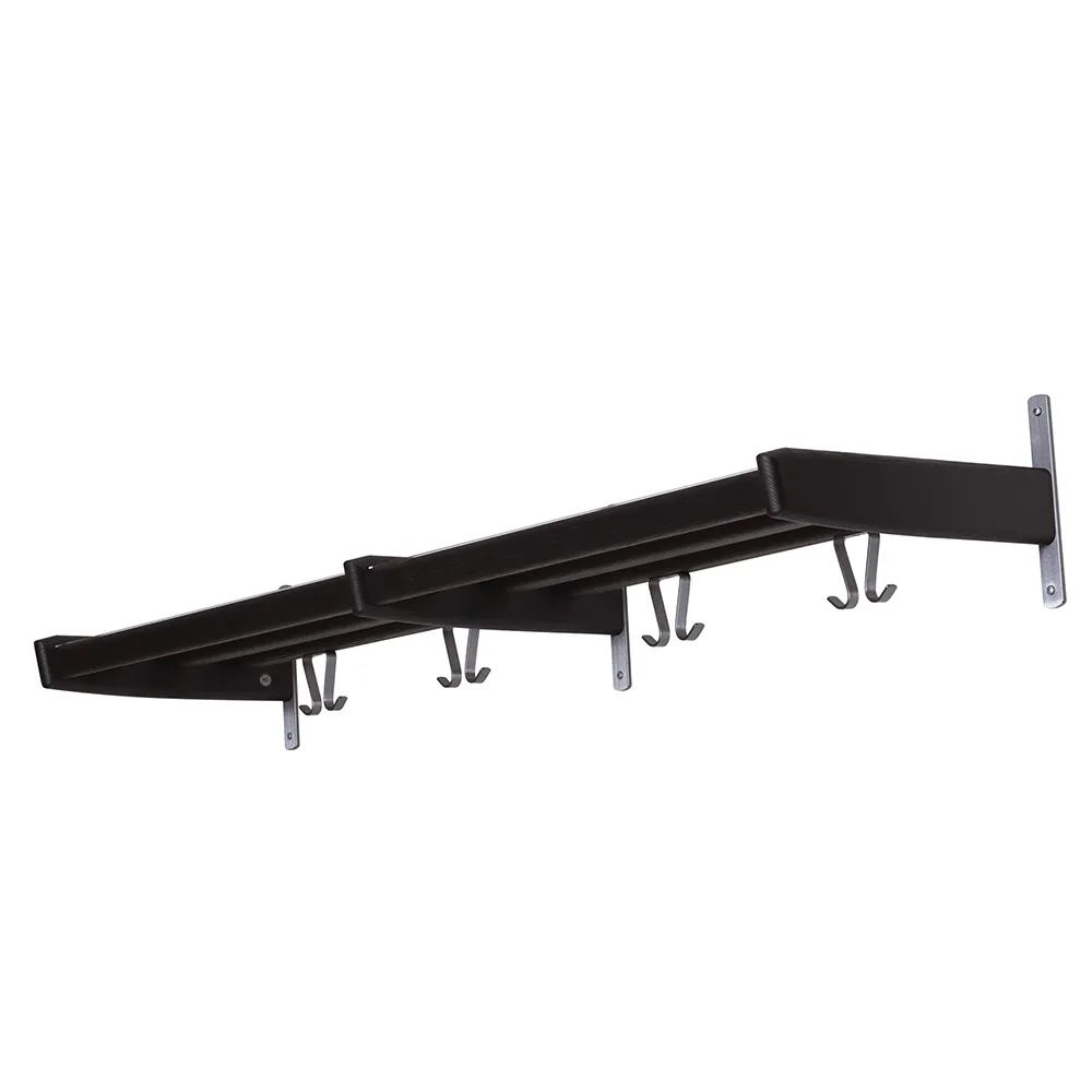 Oscarssons Möbel, Meja Hutablage 115 cm Eiche schwarz gebeizt