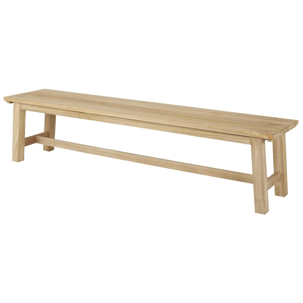 Brafab, Keros Bank 190cm Teakholz