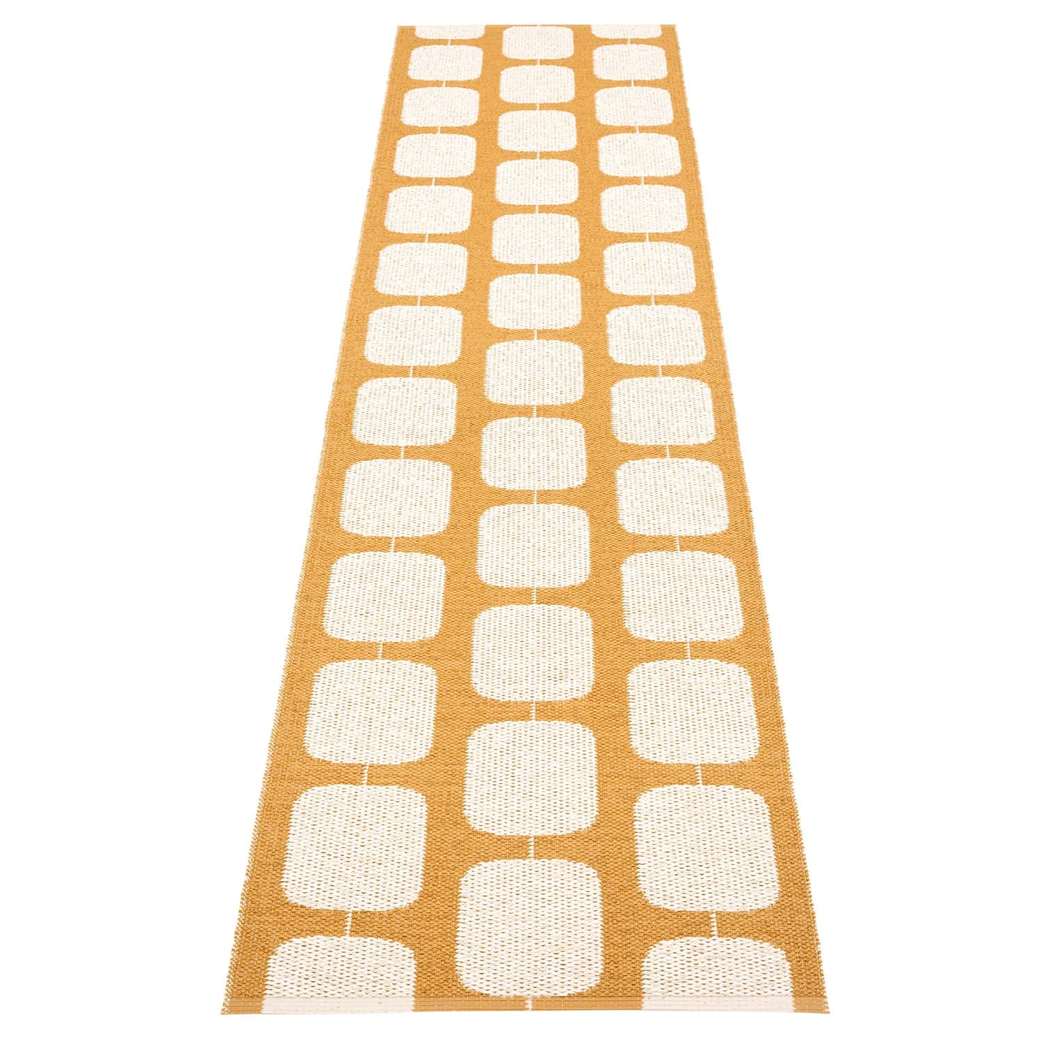 Pappelina, Teppich 70x300 cm stone / ochre / vanilla