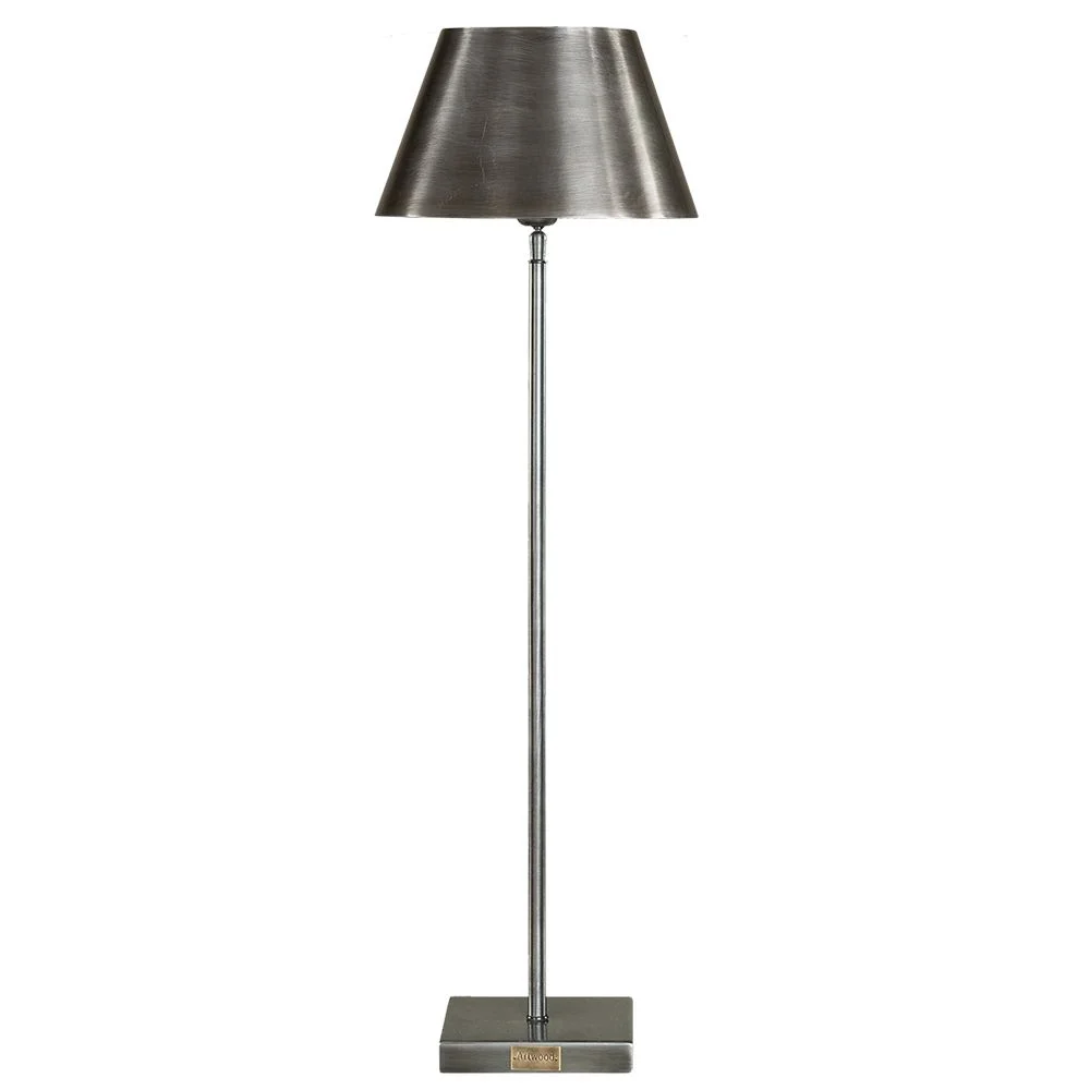 Pewter Table Lamp