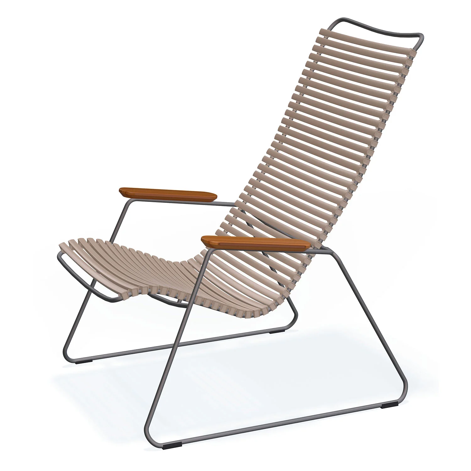 Houe, Click Loungesessel sand lamella bamboo