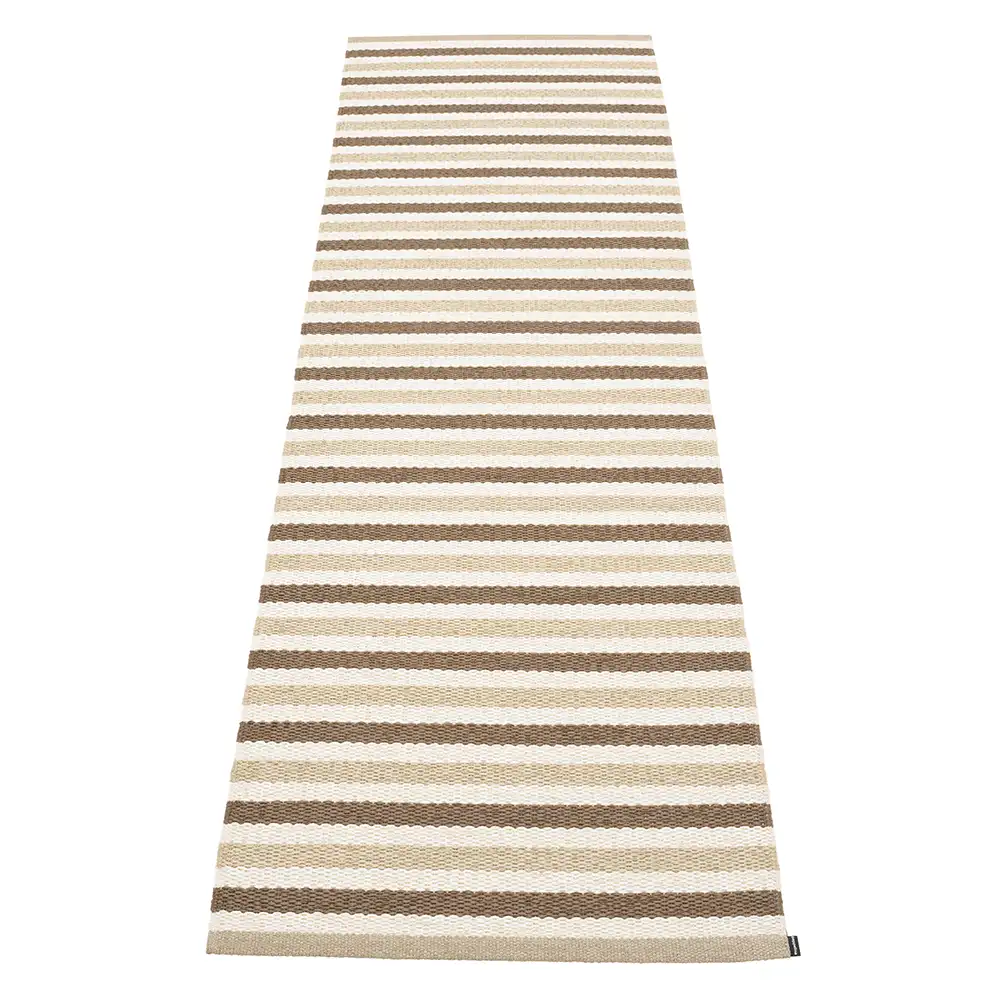 Pappelina, Teo Teppich 70x240 cm Brown/Beige/Vanilla
