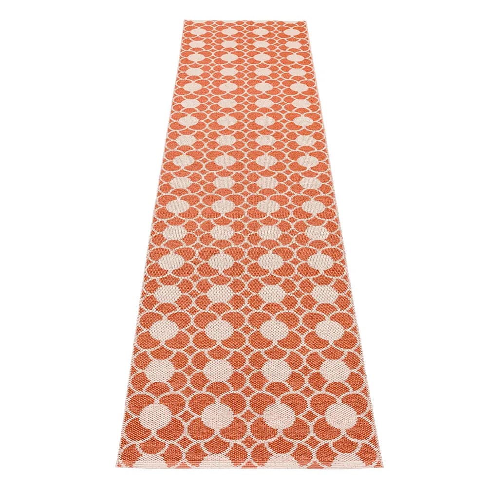 Pappelina, Anya teppich Brick/Pearl Pink 70 x 300 cm