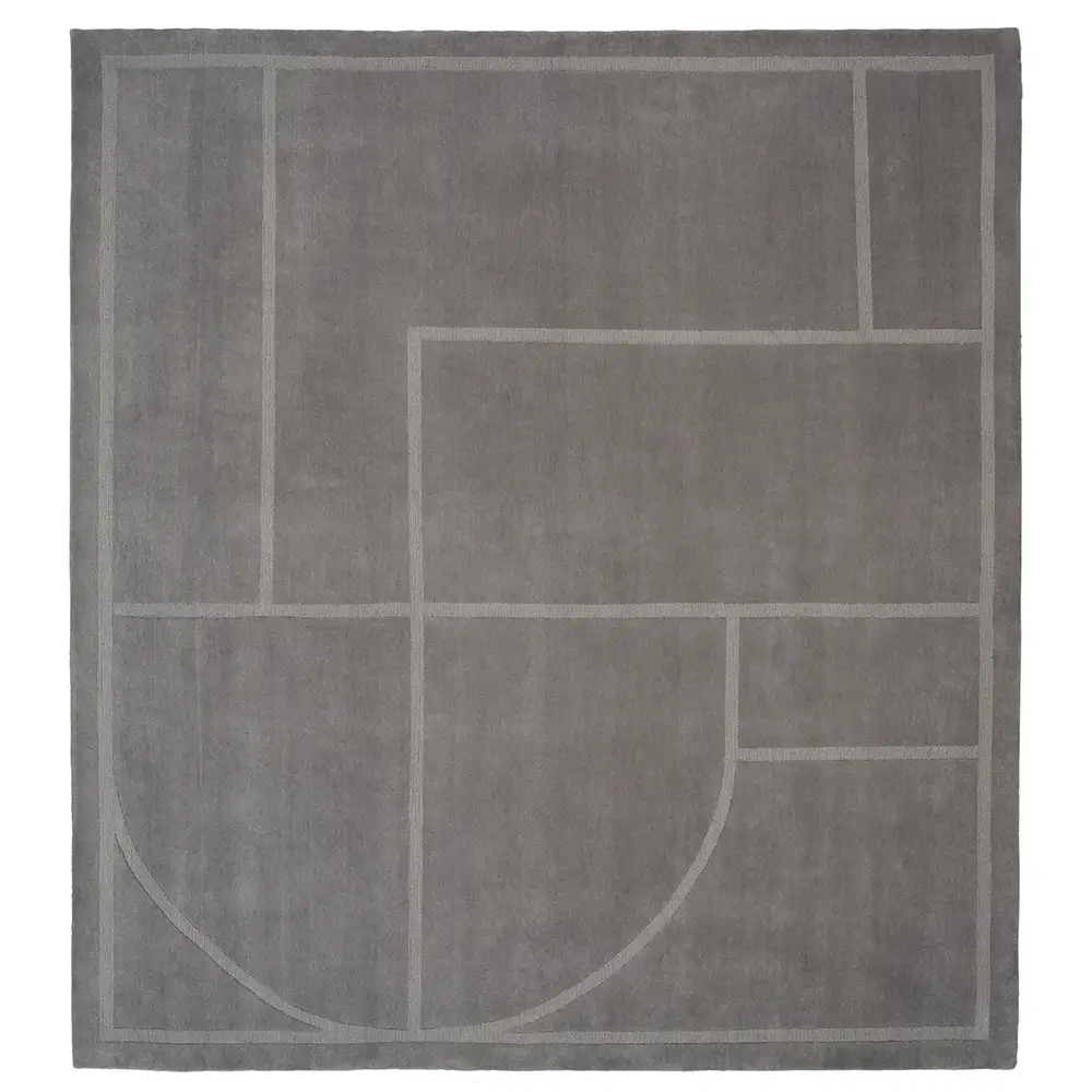 Linie_Design, Elemental Verse Green 200x220 teppich