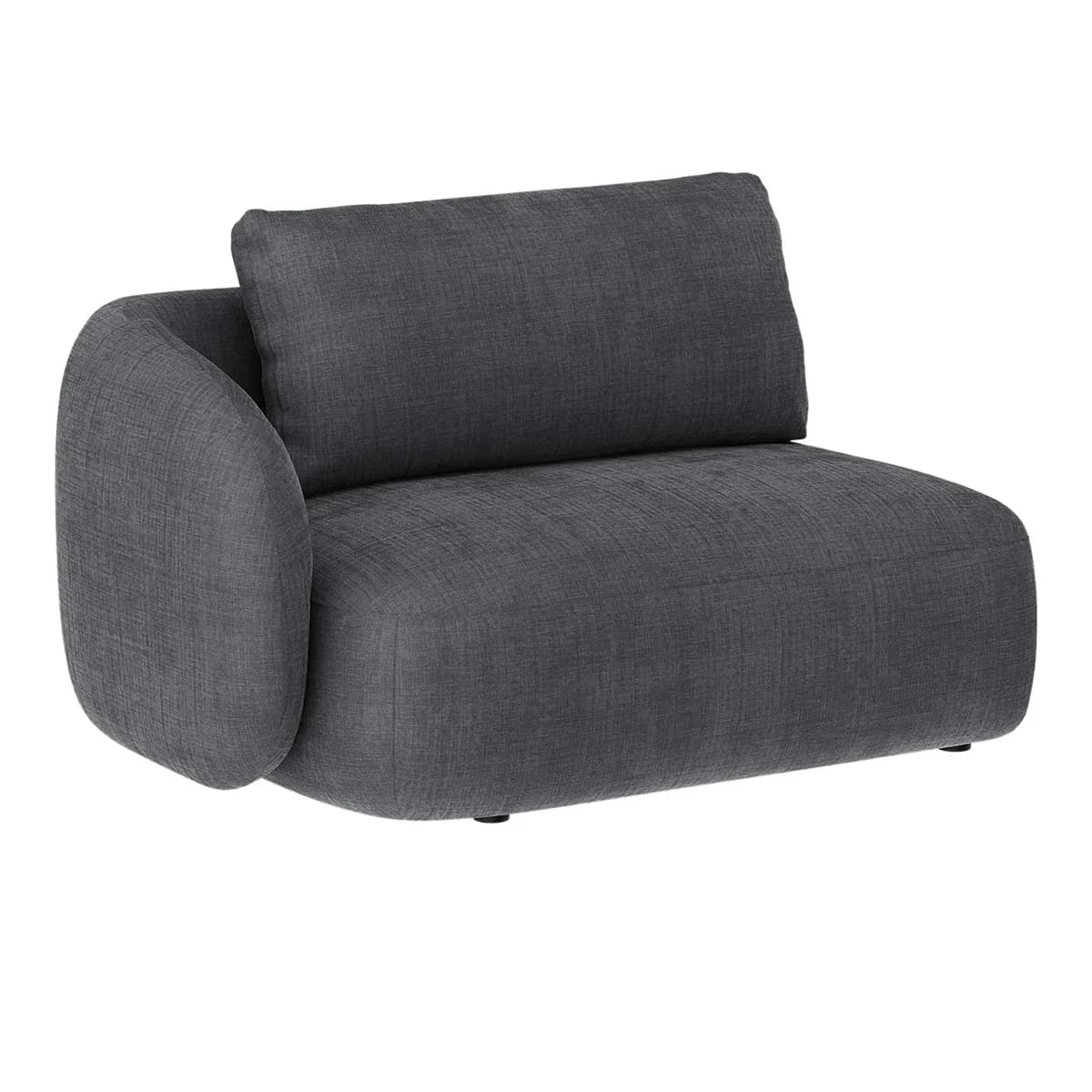 Artwood, Dixon 1,5-Sitzer Sektion links Gabby grey