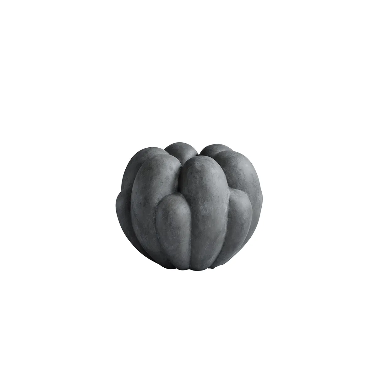 101 Copenhagen, Handgefertigte Vase Bloom Mini Dark Grey H27 cm