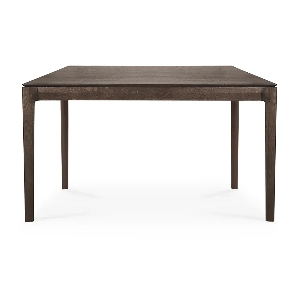 Ethnicraft, Buche Esstisch 80x140 cm Eiche braun lackiert