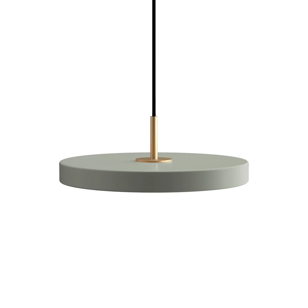 UMAGE - Asteria Plus Pendelleuchte Mini Nuance Olive/Brass