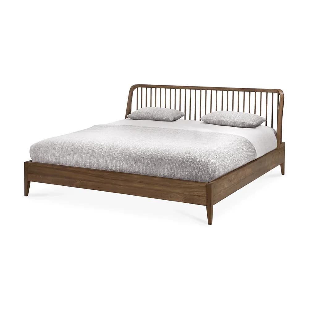 Ethnicraft, Spindel Bettgestell 180x200 Teak