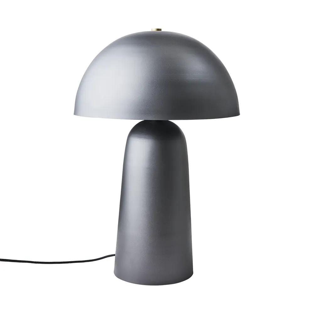 Affari of Sweden, FUNGI Tischlampe L Dark grey