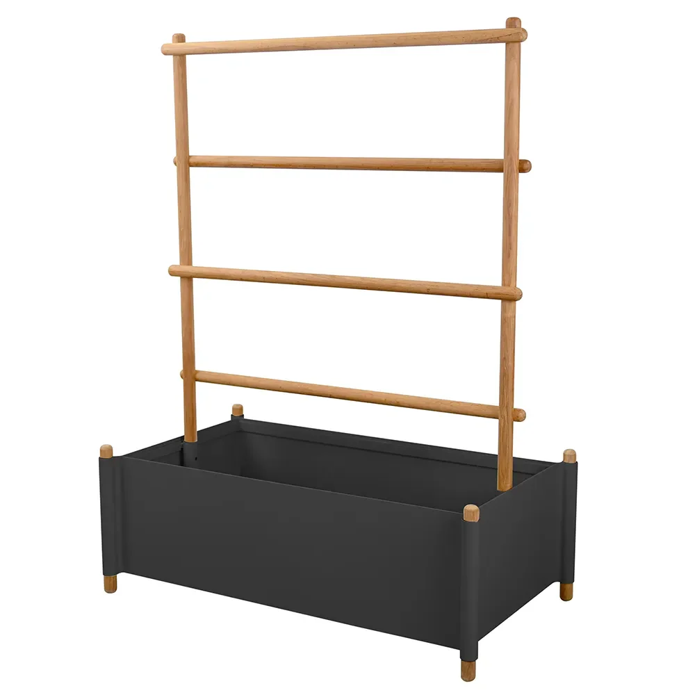 Cane-line, Sticks planter 103 x 58 cm mit Gestell Teak/Grey