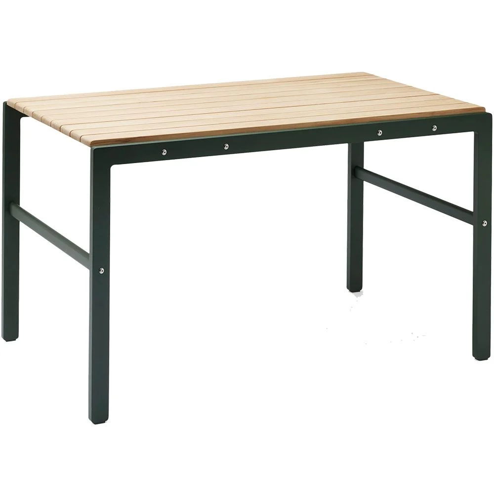 Skagerak, Reform Tisch 125 cm Waldgrün/Teak