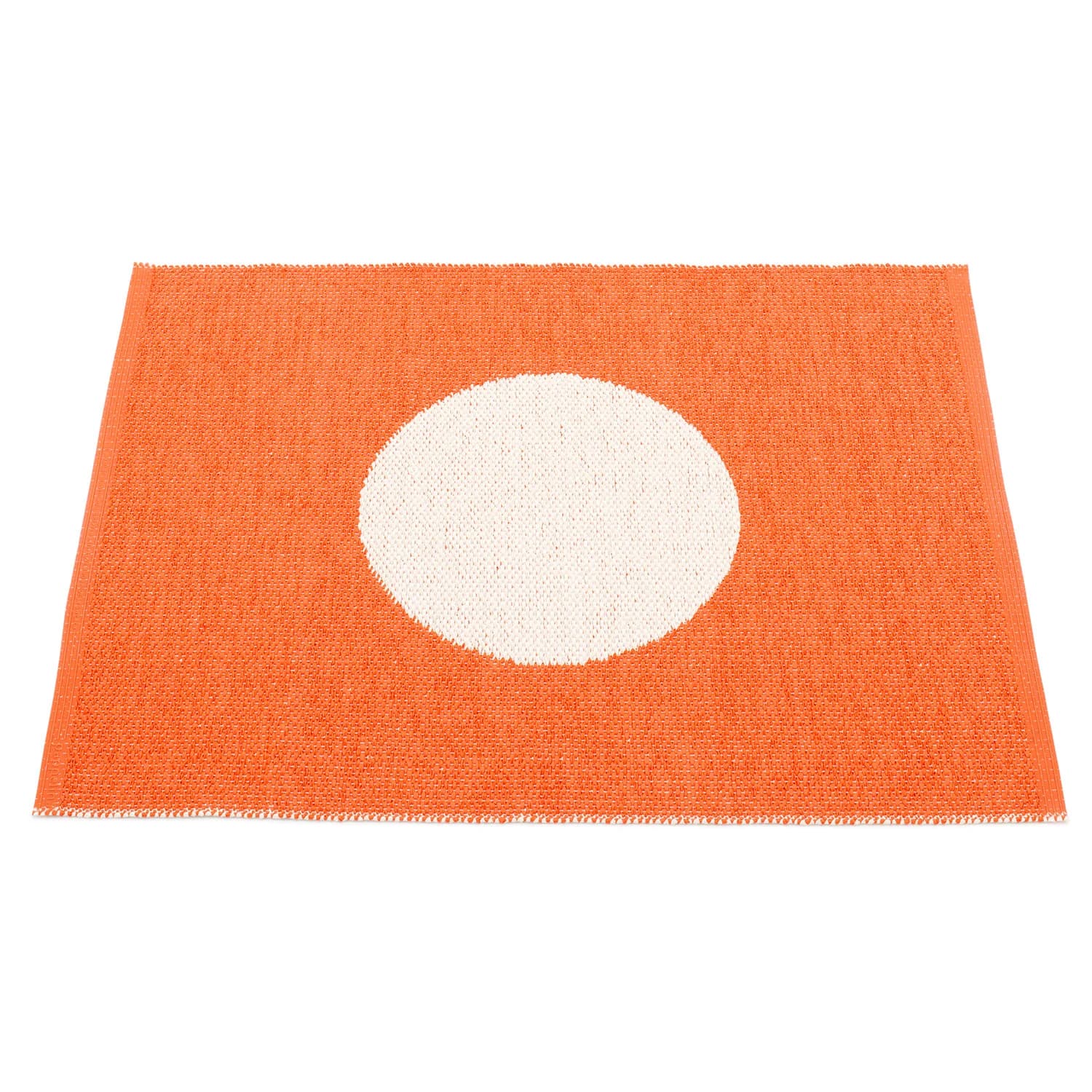 Pappelina, Vera Teppich 70x90 cm small one orange / vanilla