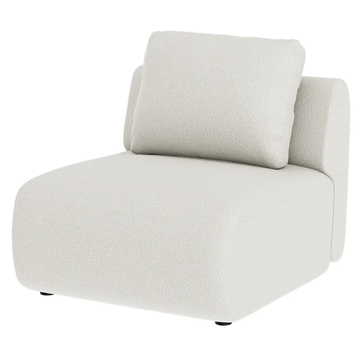 Artwood, Dixon Sessel / Mittelteil Bouclé cream