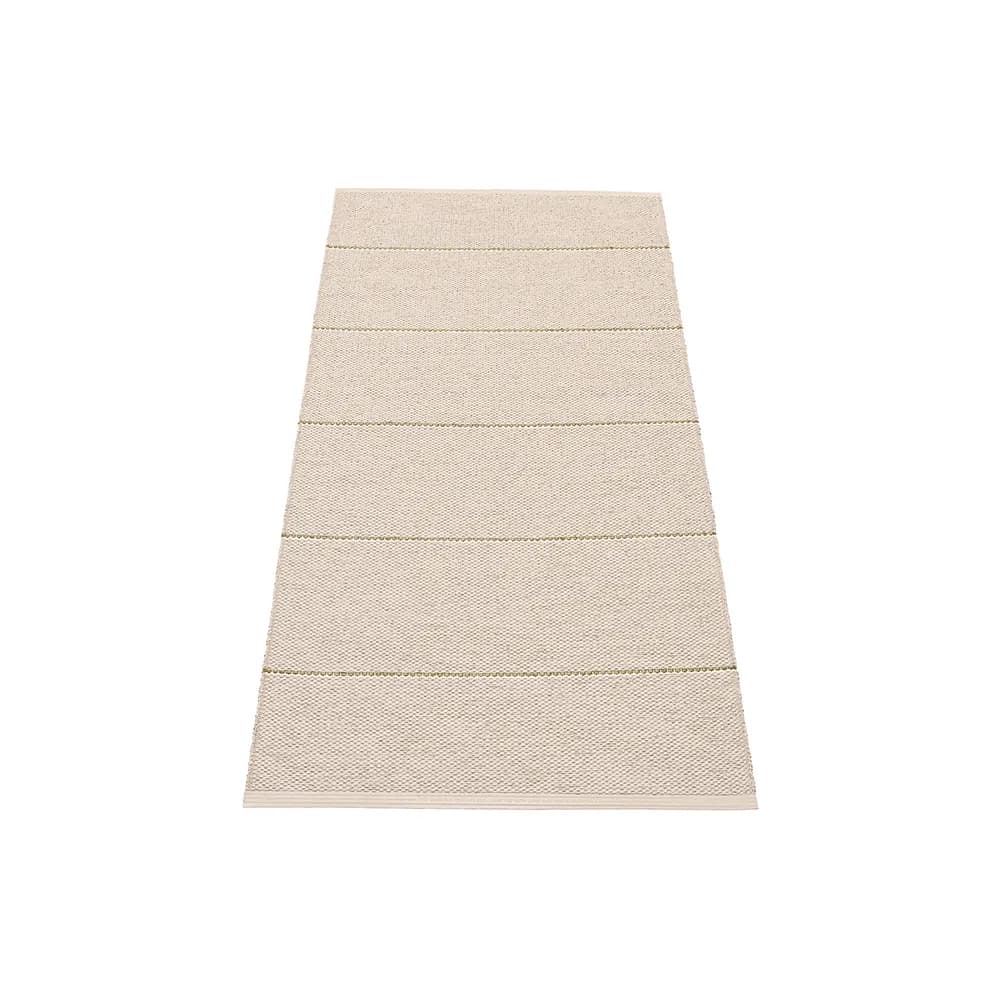 Pappelina, Lea teppich Linen/Pine/Vanilla 70 x 150 cm