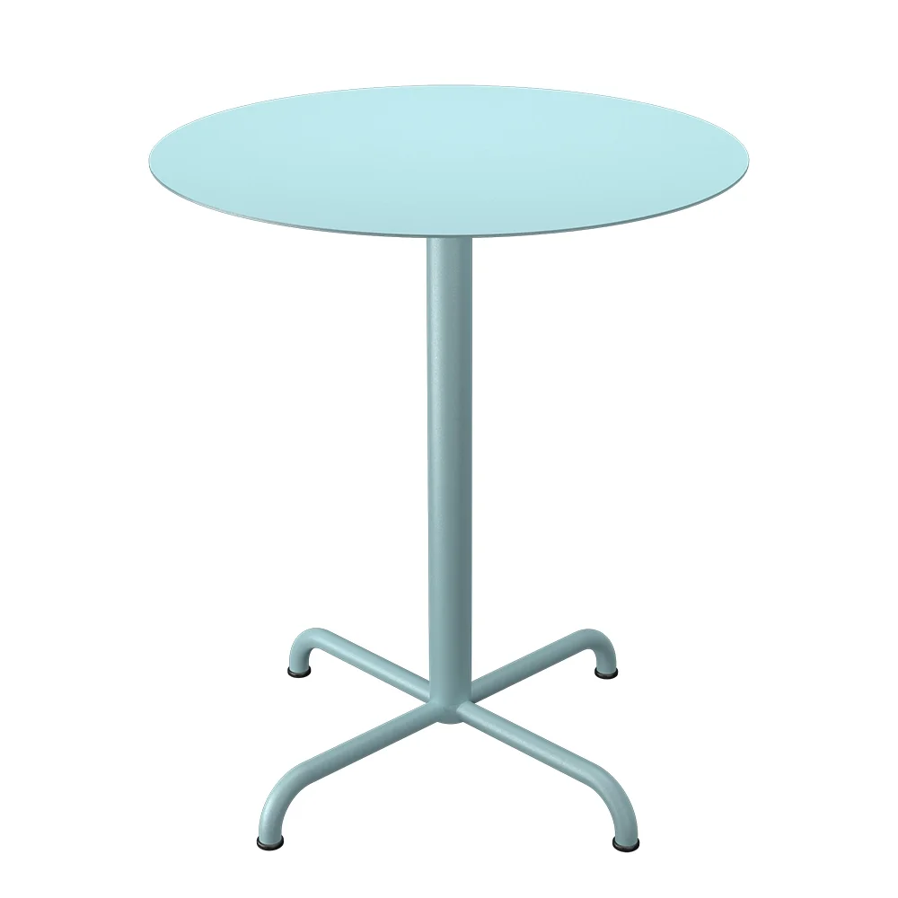 Houe, PICO Couchtisch Ø64 cm, Gestell 4 Beine Ice Blue