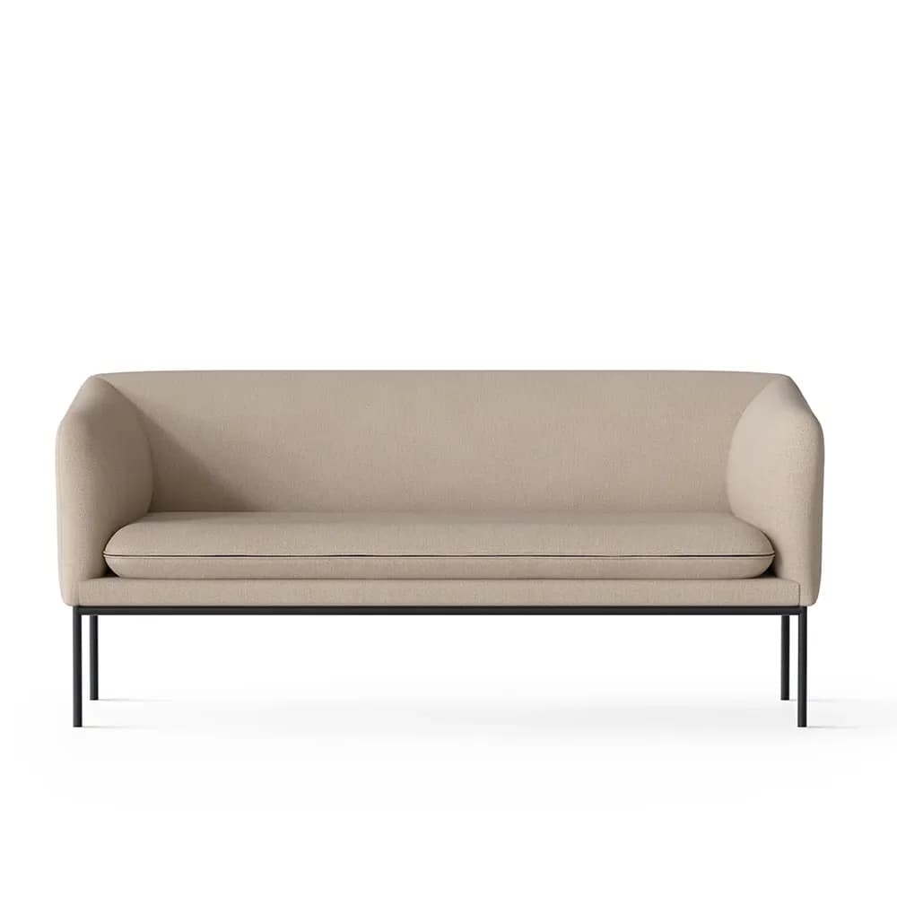 Ferm Living, Sofa 2-Sitzer Turn Hallingdal Beige