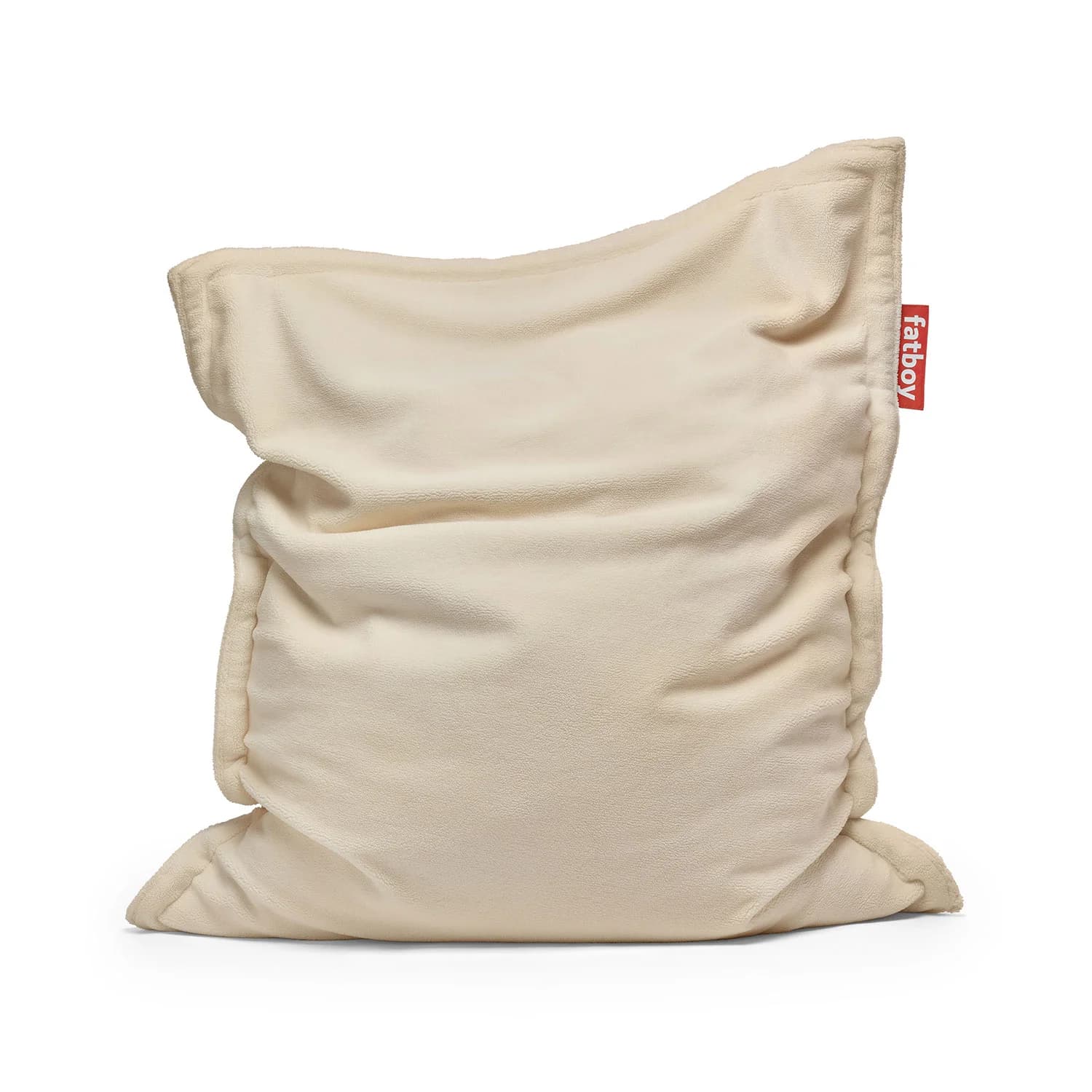 Fatboy, Original slim teddy Sitzsack off-white