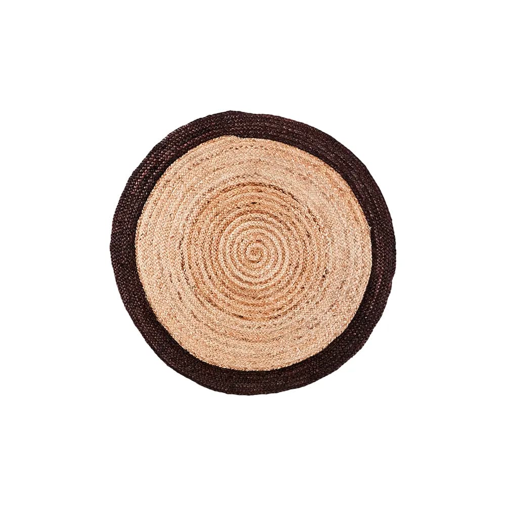 Affari of Sweden, JUNI teppich natur/braun Ø90 cm