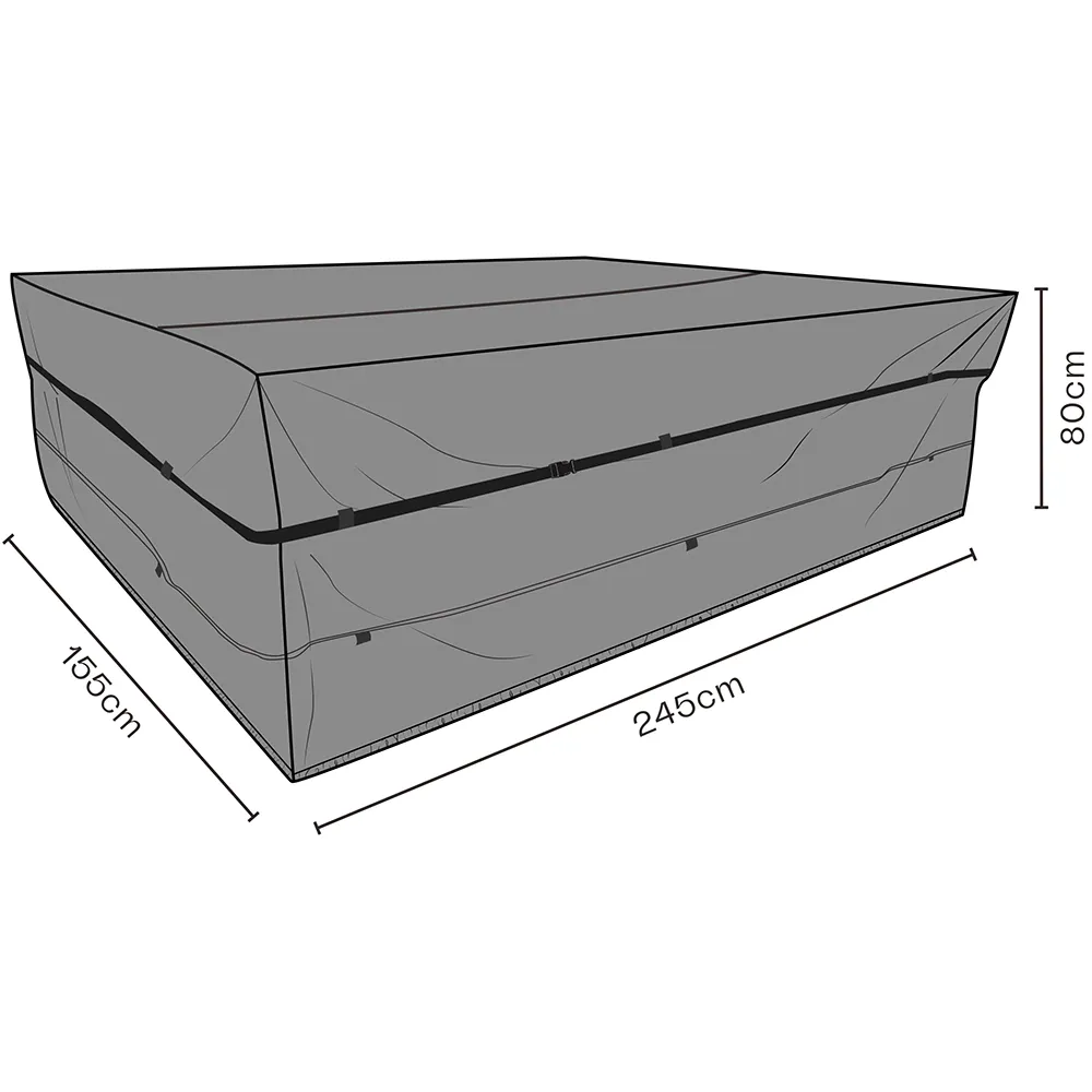 Brafab, Möbelbezug Esstischgruppe 245x155 cm wasserdicht
