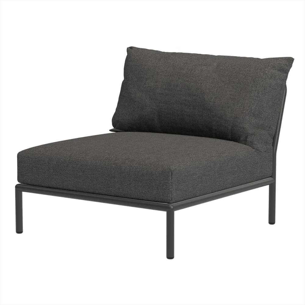 Houe, Level 2 Sessel Dunkelgrau/Dunkelgrau