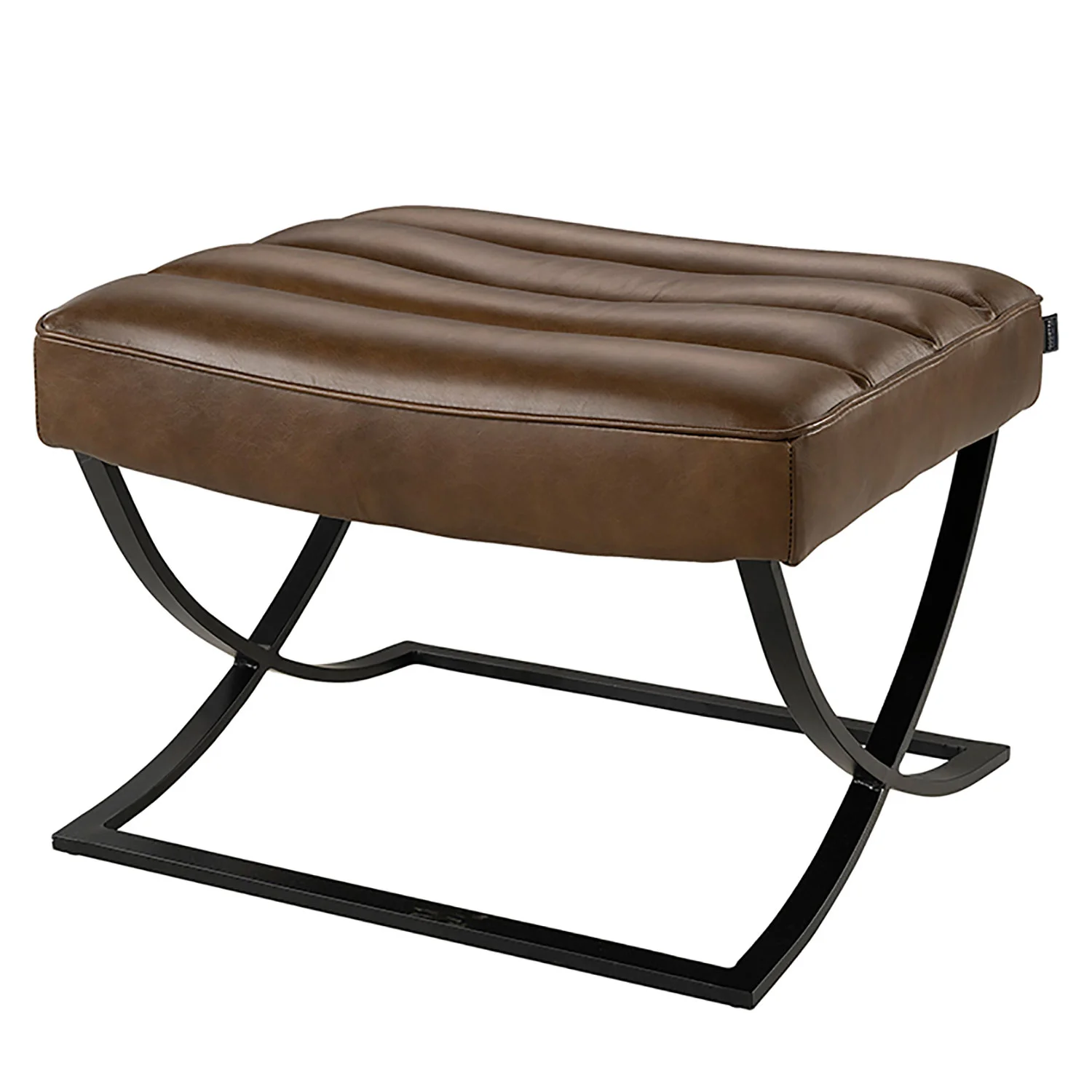 Brooks Ottoman Chocolate Brown