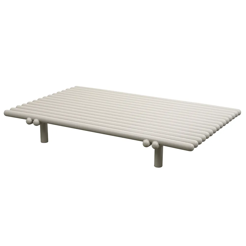 Cane-line, Sticks Plattform Couchtisch Sand Aluminium
