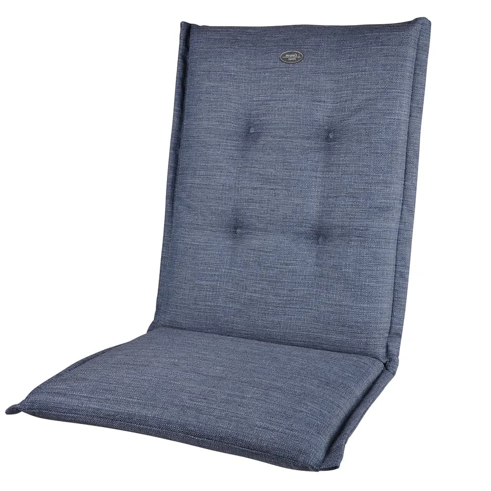Fritab, Teak-Stuhlkissen Canyon 2.0 niedrig Indigo