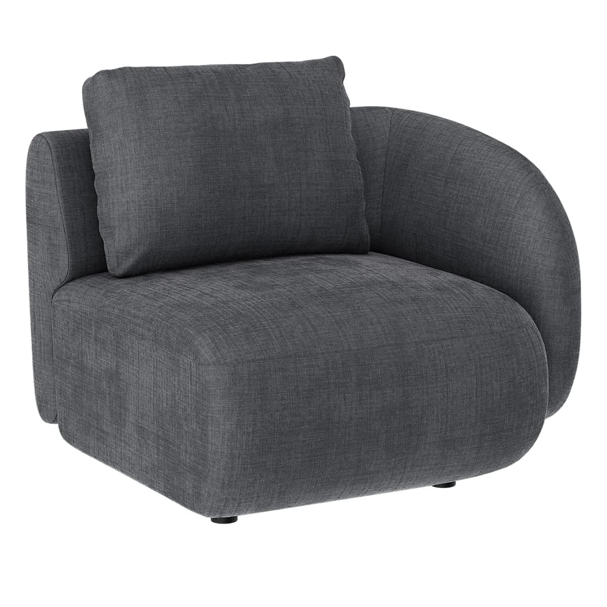 Artwood, Dixon 1-Sitz Sektion rechts Gabby grey
